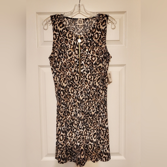 Anne Klein Dresses & Skirts - NWT- Anne Klein Animal Print Romper